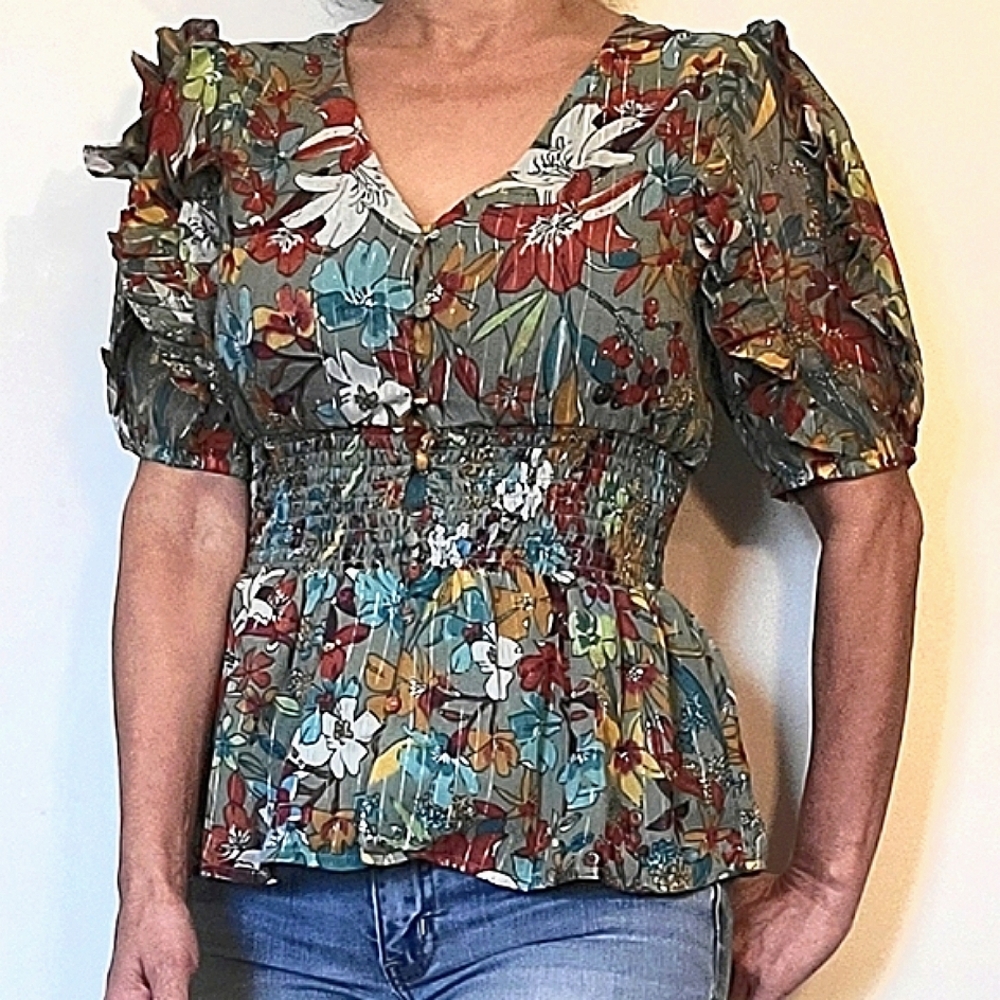 Walter Bakerprint  blouse short sleeves